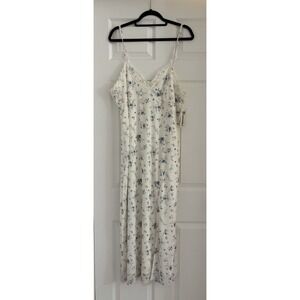 No Boundaries Lace Flower Maxi Mesh Dress Women's size XXL 20 color ivory